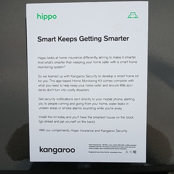 Kangaroo Smart Home Monitoring Kit - Picture 6 of 7